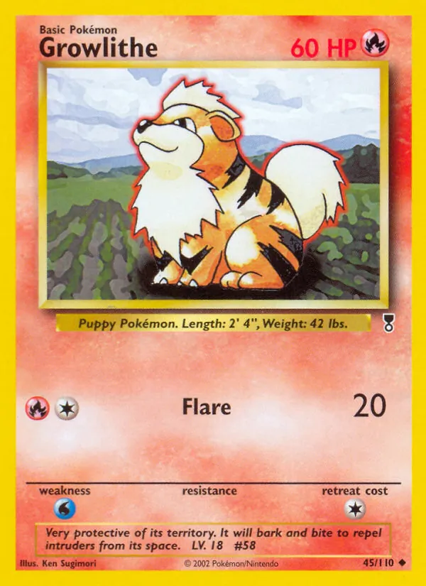 Pokémon-kaart Growlithe