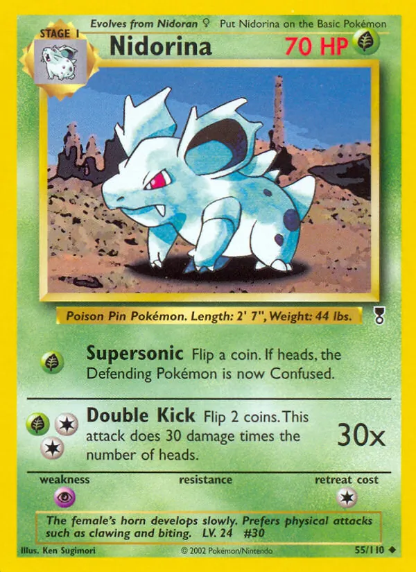 Pokémon-kaart Nidorina