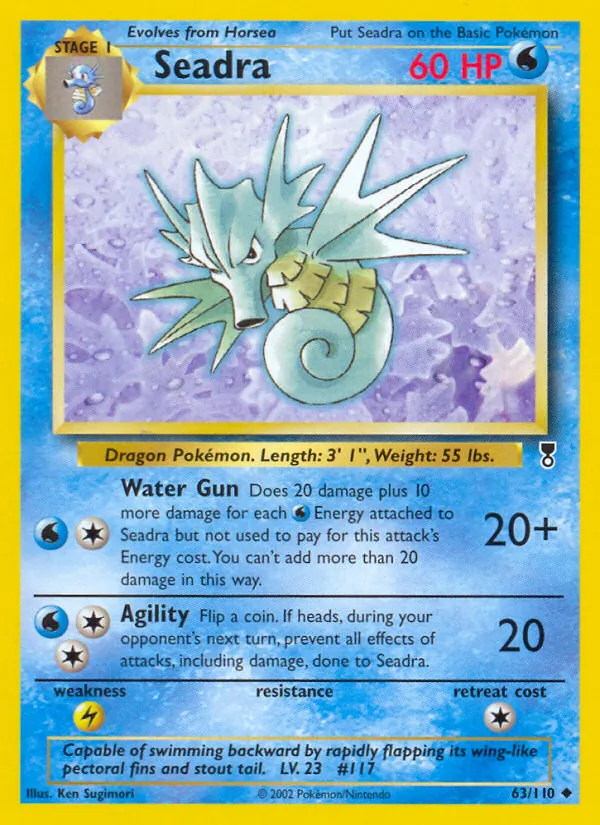 Pokémon-kaart Seadra