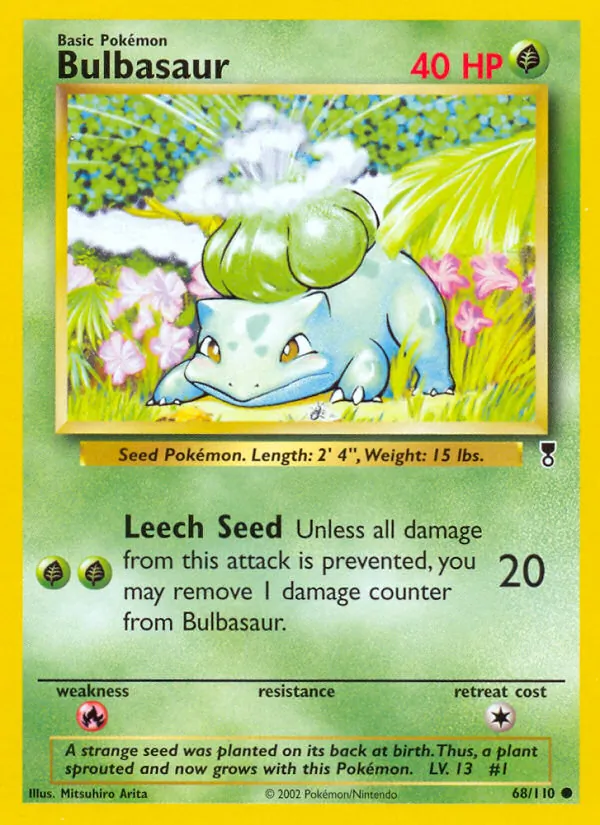 Pokémon-kaart Bulbasaur