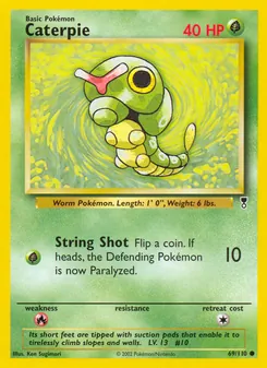 Kaart Caterpie