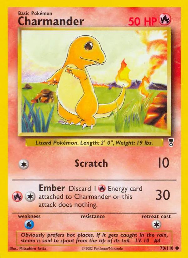 Pokémon-kaart Charmander