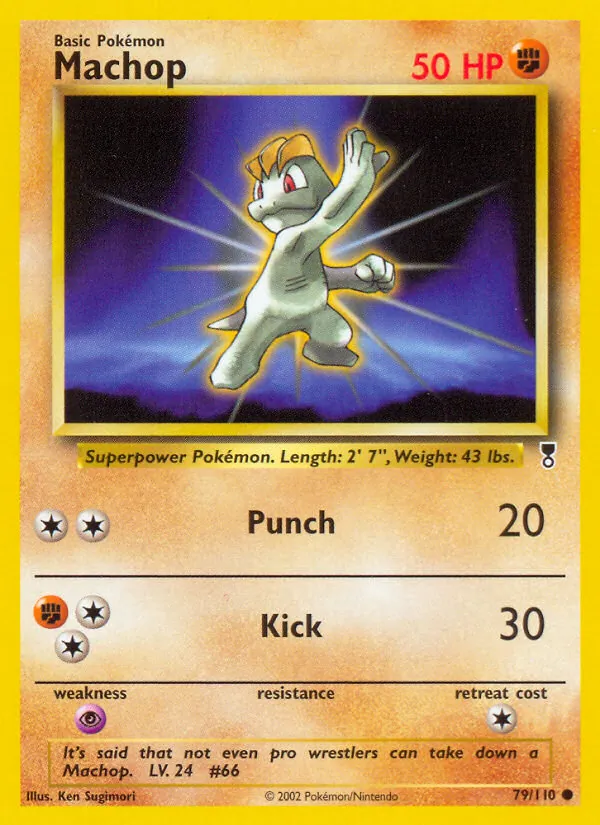 Pokémon-kaart Machop