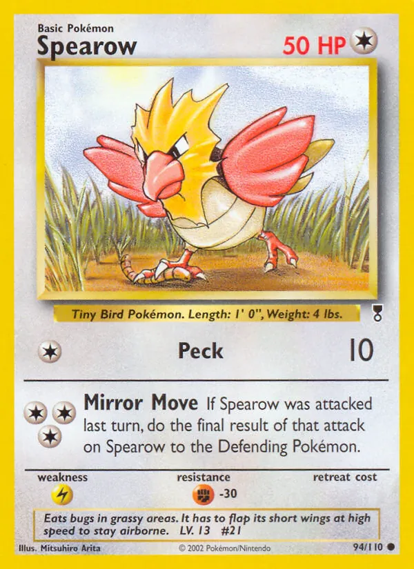Pokémon card Spearow
