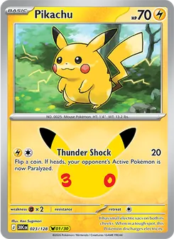 Kaart Pikachu
