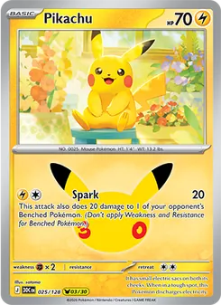 Kaart Pikachu