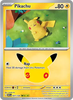 Kaart Pikachu