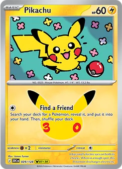 Kaart Pikachu