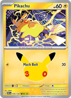 Kaart Pikachu