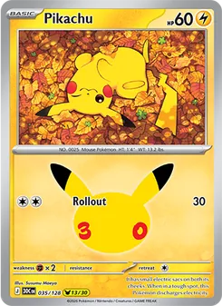 Kaart Pikachu