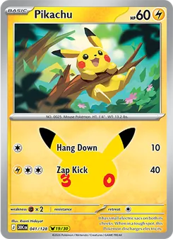 Kaart Pikachu