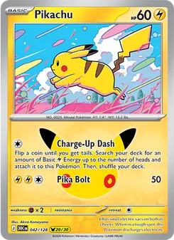 Kaart Pikachu