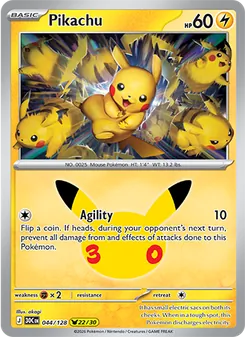 Kaart Pikachu