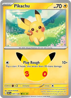 Kaart Pikachu