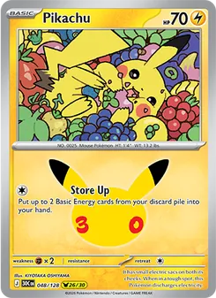 Kaart Pikachu