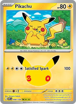 Kaart Pikachu