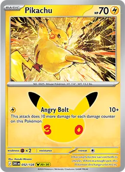 Kaart Pikachu
