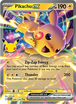 Kaart Pikachu ex