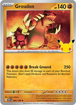 Kaart Groudon