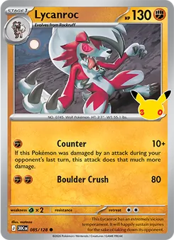 Kaart Lycanroc