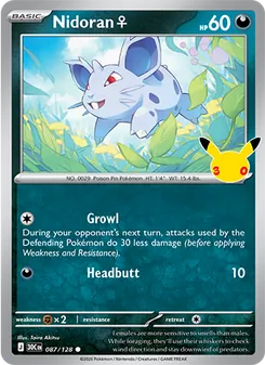 Kaart Nidoran♀