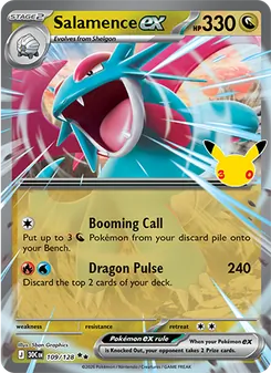 Kaart Salamence ex