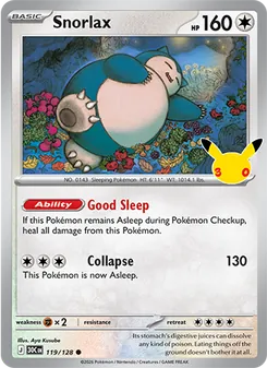 Kaart Snorlax