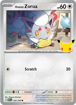 Kaart Hisuian Zorua