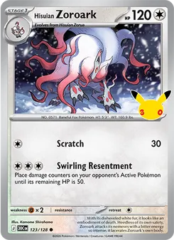 Kaart Hisuian Zoroark