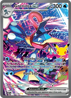 Kaart Greninja ex