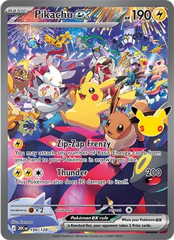 Kaart Pikachu ex