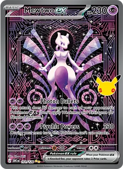 Kaart Mewtwo ex