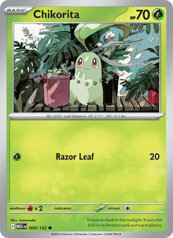 Kaart Chikorita