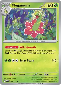 Kaart Meganium