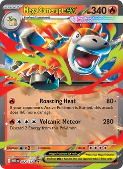 Kaart Mega Camerupt ex