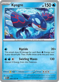 Kaart Kyogre
