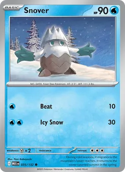 Kaart Snover
