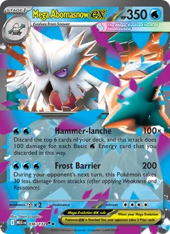 Kaart Mega Abomasnow ex
