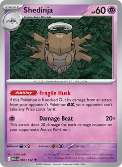 Kaart Shedinja