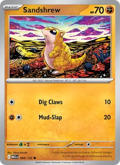Kaart Sandshrew