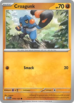 Kaart Croagunk