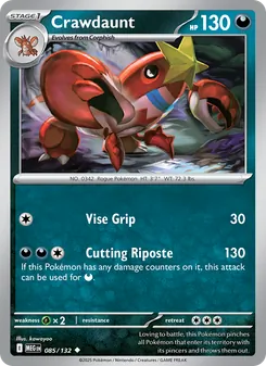 Kaart Crawdaunt
