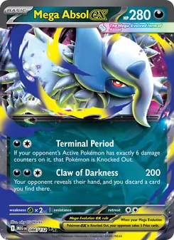 Kaart Mega Absol ex
