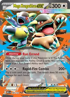Kaart Mega Kangaskhan ex