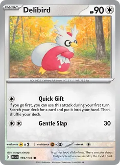 Kaart Delibird