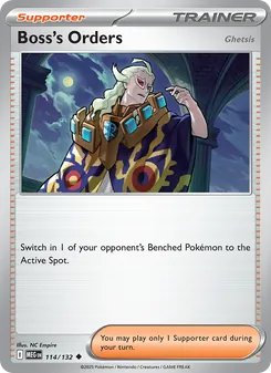 Kaart Boss's Orders
