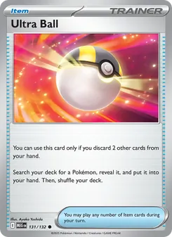 Kaart Ultra Ball