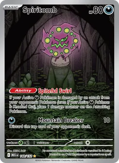 Kaart Spiritomb