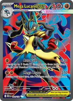Kaart Mega Lucario ex