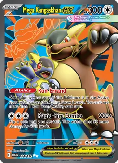 Kaart Mega Kangaskhan ex